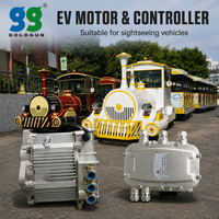 Conjunto de Eje de Accionamiento Eléctrico de Dos Velocidades FC2A60 5kW 10kW con Controlador de Motor VTCU para Vehículos Turísticos Eléctricos