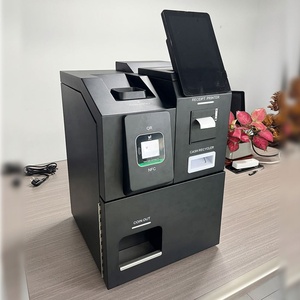 10.1 Inch Touch Screen Self Payment Kiosk Bill Acceptor Cash Recycler <b>Printer</b> QR <b>Scanner</b> Currency Change Self Service Kiosk - Product Image 3