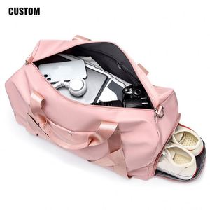 Sac de voyage personnalisé grande capacité pour l'extérieur avec compartiment à chaussures indépendant, séparation sec/humide, sacs de sport et de gym - Product Image 5