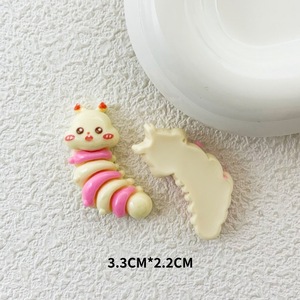 Nouveaux modèles personnalisés colorés pas cher abordable Animal dessin animé mignon bricolage petit insecte résine breloques pour chaussures et étui de téléphone - Product Image 4