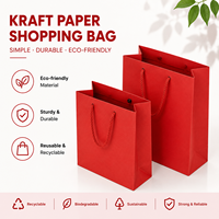 Sac cadeau en papier avec logo personnalisé et poignée en ruban, multicolore pour l'emballage de vêtements, de cosmétiques et de produits de vente au détail