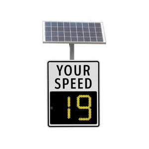 Panneau de signalisation routière avec télécommande P10 personnalisé Panneau solaire de signalisation routière Limite de vitesse Détecteur de radar Affichage LED VMS - Product Image 5