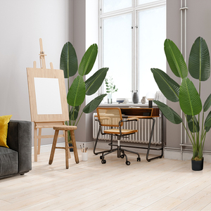 Artificial Bird of Paradise Plant 72" Faux Traveler's Palm <b>Tree</b> with <b>Pot</b> Realistic Tropical Wedding Decor UV Resistant Indoor - Product Image 2