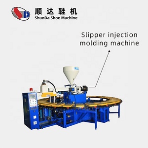 Machine de moulage par injection de pantoufles de mode pour salle de bain pour hommes Machines de moulage de chaussures d'exportation de Chine pour la production - Product Image 3