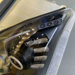 Suitable for Toyota Prado FJ150 headlights (2003-2009 models) with <b>projector</b> lenses and daytime running <b>lights</b> for modification. - Product Image 1