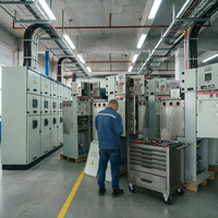 Unidad de Conexión Anular (RMU) Compacta para Interiores, con Clasificación IP67, Modular, Metálica, Llena de SF6, de 12kV y 630A, Lista para Redes Inteligentes y Conexión de Energía Renovable