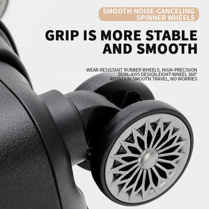 Sacs de voyage chariot à bagages unisexe grande capacité Durable étanche 3 pièces ensemble de <span class=keywords><strong>valise</strong></span> à coque dure - Product Image 5