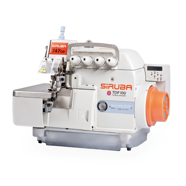 Secondhand Japan Brand Siruba 747 Four/five Thread Overlock Sewing Machine
