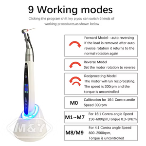 Máy chuẩn bị kênh gốc nha khoa không dây xuyên biên giới 16:1 động cơ nội Nha chống góc hai trong một - Product Image 5