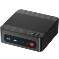 Mini PC BOSGAME P3 Plus, AMD Ryzen 7 7840HS, 32GB DDR5, 1TB PCIe SSD, 4K Triple Pantalla, Doble RJ45 LAN, Wi-Fi 6E/BT5.2, Radeon 780M