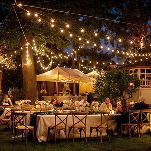 Guirlandes lumineuses LED incassables, étanches, alimentées par énergie solaire, transformateur 24V, télécommande, décoration extérieure pour patio, camping, fête - Product Image 4