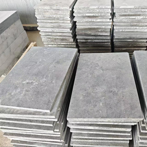 Dalles de pavage modernes <span class=keywords><strong>en</strong></span> <span class=keywords><strong>pierre</strong></span> de granit bleu calcaire, finition polie et éco-responsable - Product Image 1
