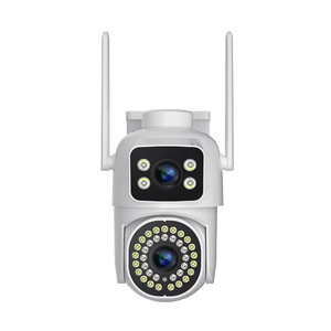 Nueva Cámara de Seguridad Exterior Tuya con Doble Lente, WiFi 2.4G, Visión Nocturna, Audio Bidireccional, Cámara IP - Product Image 1