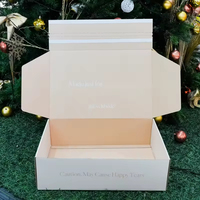 Cajas de cartón corrugado con logotipo personalizado con impresión UV puntual para embalaje y envío de productos desde fabricantes de China