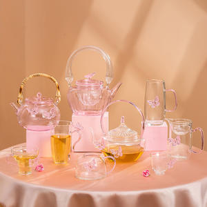 Nouvelle Arrivée 2025 – Théière en Verre Papillon Chauffante Haut de Gamme pour Femme avec Séparation Thé et Eau - Product Image 6