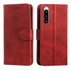 Wholesale Flip Cover With Buckle Leather Phone Case For Sony Xperia 1 II 5 III 10 IV V 2023 Pro-i Wallet Card Holder