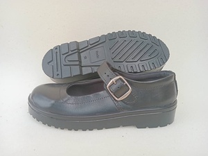 Zapatos Escolares Negros Formales para Estudiantes de Primaria y Secundaria, Zapatos de PU Ligeros Antifatiga para Todas las Estaciones - Product Image 4