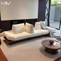 Design moderne hôtel réglable loisirs canapé ensemble villa salon rotatif blanc tissu rembourré meubles