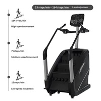 Nouveau modèle 2026 : Appareil de fitness commercial à vitesse réglable pour la perte de poids, simulateur d'escalade pour salle de sport