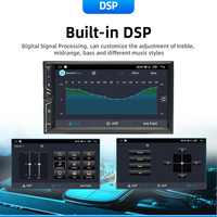 Universel 7 pouces Double Din Android autoradio Carplay GPS Navigation stéréo lecteur Audio WIFI FM USB RDS voiture système Myltimedia