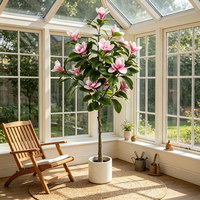 Großhandel Geburtstagsdekoration Künstlicher Magnolienblütenbaum Hochzeitsblumen Geburtstag Weihnachten Feiertag Hochzeit Event Dekoration