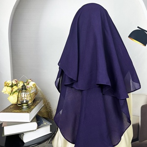 <span class=keywords><strong>Voile</strong></span> Maxi Niqab en Chiffon Respirant et Doux, Non <span class=keywords><strong>Transparent</strong></span>, pour Femmes Musulmanes, Nouveauté Tendance, <span class=keywords><strong>Voile</strong></span> de Prière Luxe Khimar Niqab - Product Image 1