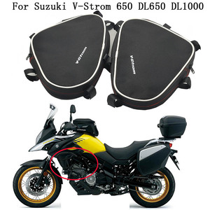 Bolsa para Barra Protectora para Suzuki V-Strom DL650 DL1000, Bolsa de Almacenamiento de Herramientas para Motocicleta, Caja de Herramientas Triangular para el Marco - Product Image 2