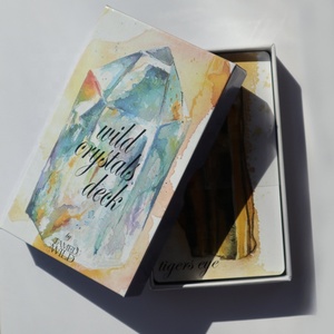 100% Cubierta de cartas de <span class=keywords><strong>Tarot</strong></span> de papel de impresión de su propio diseño personalizado en caja superior e inferior - Product Image 1