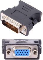 Double Moniteur Système 59 Broches DMS59 Mâle à 15Pin VGA RGB Femme Extension Adaptateur pour PC Carte Graphique