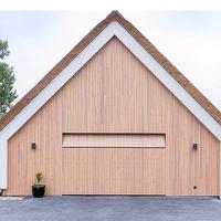 Porte de garage à enroulement moderne personnalisée en alliage d'aluminium à vue complète avec grille encastrée pour une sécurité accrue – Offre Spéciale