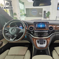 Intérieur de cabine CARRIDE Elite Starry Sky pour Mercedes V260 Classe V W447 Sièges pilote VIP sur mesure Luxe en acier inoxydable MPV