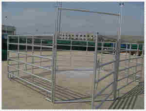 热卖12英尺重型牲畜牛畜栏铁丝网圆笔板，适用于美国马和山羊 - Product Image 2