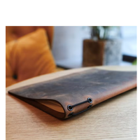 Porte-menu en cuir pour restaurant, classeur de menu en cuir, carnet de bar