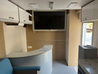 Véhicule mobile de don de sang Maxus V90, bus diesel pour donneurs de sang avec réfrigérateur de banque de sang, camion de collecte médicale pour clinique