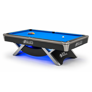 Mesa de Billar de Competición BOJUE de 9 pies, Estructura de Madera de Roble Tailandés, Pizarra Jiujiang de 25 mm, Mesa de Billar Profesional con Pizarra Jiujiang Bojue-Onyx de 25 mm - Product Image 1