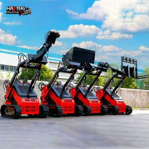 Tassa inclusa <span class=keywords><strong>piccola</strong></span> Skid Steer HAVTEK 460 Versatile Mini Skid Steer Loader con attacchi per smerigliatrice moncone per paesaggistica - Product Image 5