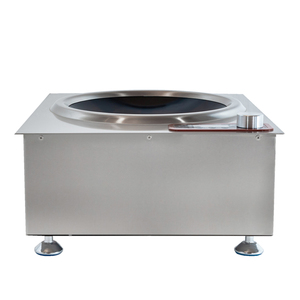 Placa de Inducción Integrada Comercial de 3000W de Acero Inoxidable con 4 Pantallas LED Digitales y Ajuste de Temperatura para Uso en Restaurantes - Product Image 3