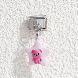 Creative Steel Color Dream Charms Zinc Alloy DIY Modular Splicing Bracelet Pendant Unisex Gift Jewelry Accessories - Product Image 4