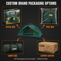 Tente de camping gonflable personnalisable, multi-styles, ultralégère, portable, imperméable, pliable, familiale, pour la randonnée, le glamping, en plein air