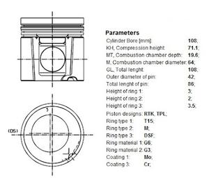 04501351-04294197-04501352-PISTÓN- TCD2013L06-2V-1.5kg-Turquía - Product Image 2