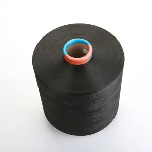 High Filament Dope Dyes Black Polyester Yarn DTY 200D/288F From Chinese DTY Manufacturer