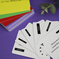 Cartes d'affirmation personnalisées, jeux de cartes de qualité supérieure, jeu éducatif génial