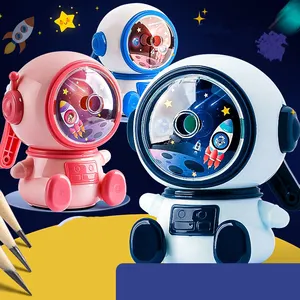 Temperamatite astronauta temperamatite in plastica per regali per bambini materiale scolastico di cancelleria Kawaii