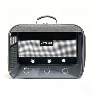 VBTOPet <b>Pet</b> <b>Carrier</b> <b>Backpack</b> 7 Inch Breathable Foldable Cat Dog Travel Bag For Outdoor Use - Product Image 4