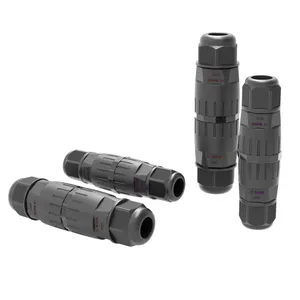 I Type fast quick waterproof connector 2 cores 3 cores 4 cores plug for outdoor LED lightings