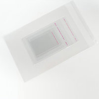 Sacs d'emballage transparents pour vêtements avec logo personnalisé, sacs en polypropylène OPP transparents, emballage pour vêtements de vente au détail