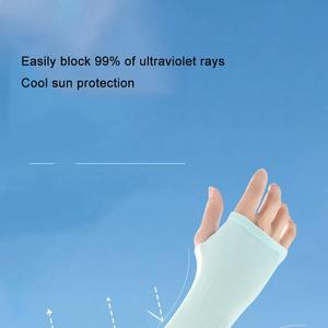 ปลอกแขนกันแดดป้องกันรังสียูวีสำหรับกีฬากลางแจ้งและเกมพร้อมดีไซน์กันลื่น ระบายอากาศได้ดี - Product Image 3