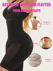 Langqin Body sculptant colombien pour femme, haute compression, respirant, gaine amincissante, corset, sous-vêtement post-chirurgical - Product Image 2