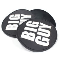 En gros Personnalisé Moulé PVC Étiquette Silicone Caoutchouc Patch Insigne pour Vêtement Jeans Veste Chapeau Chaussures Sac Emblème Logo Décoration