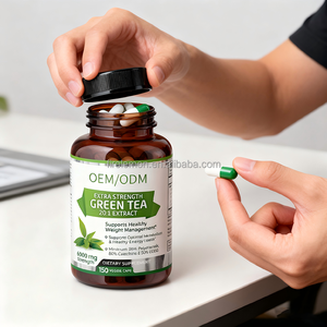 Oem/Odm Groene Thee Extract Capsules Met Catechines En Cafeïne Sportvoeding Voedingssupplement - Product Image 4